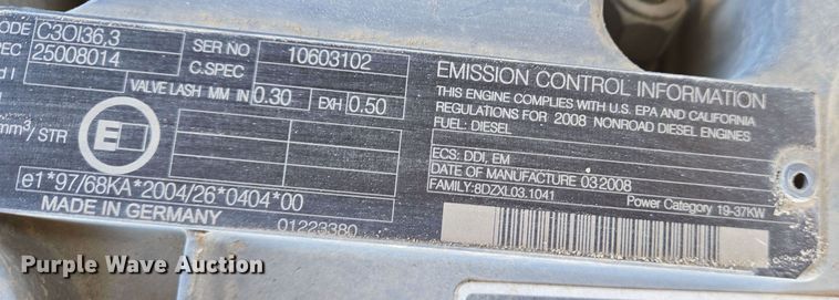 image for item DS5321 2008 Genie Z-45/25 boom lift