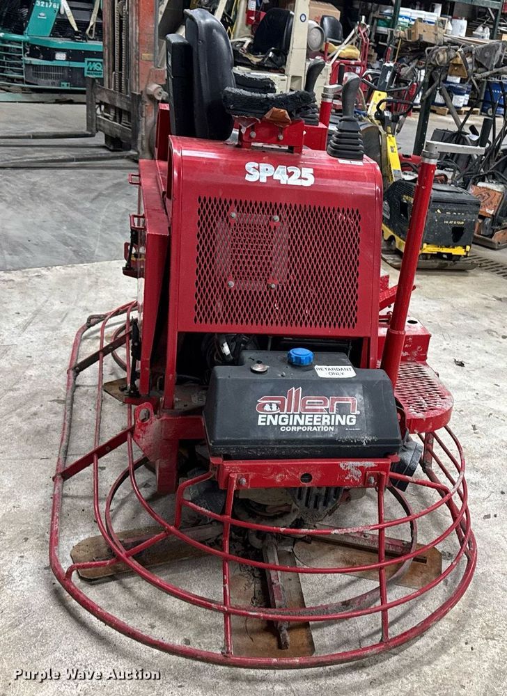 image for item DT0671 Allen Engineering SP425 power trowel