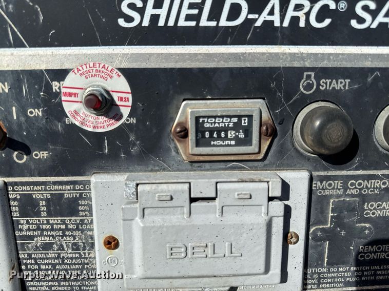 image for item DT0672 Lincoln Electric Shield-Arc SA-250 welder/generator