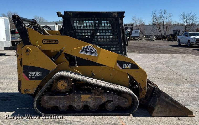 image for item DT0680 2011 Caterpillar 259B tracked skid steer loader