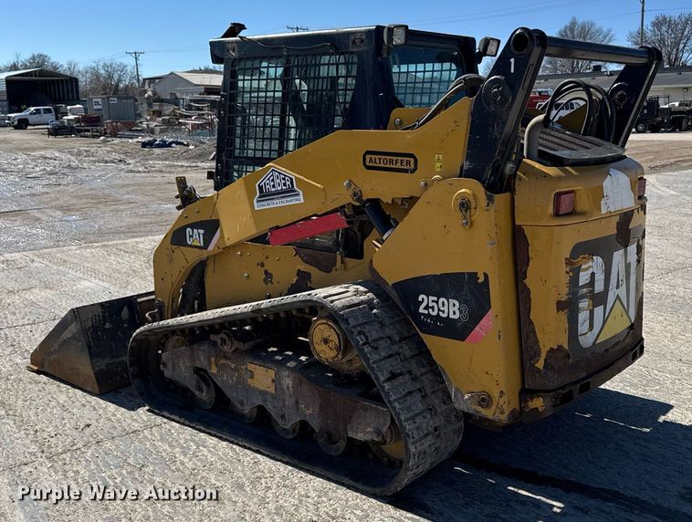 image for item DT0680 2011 Caterpillar 259B tracked skid steer loader