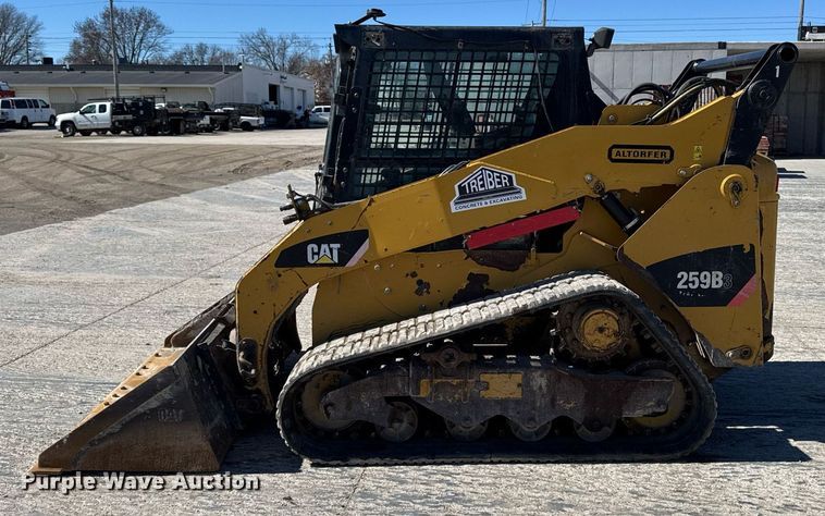 image for item DT0680 2011 Caterpillar 259B tracked skid steer loader