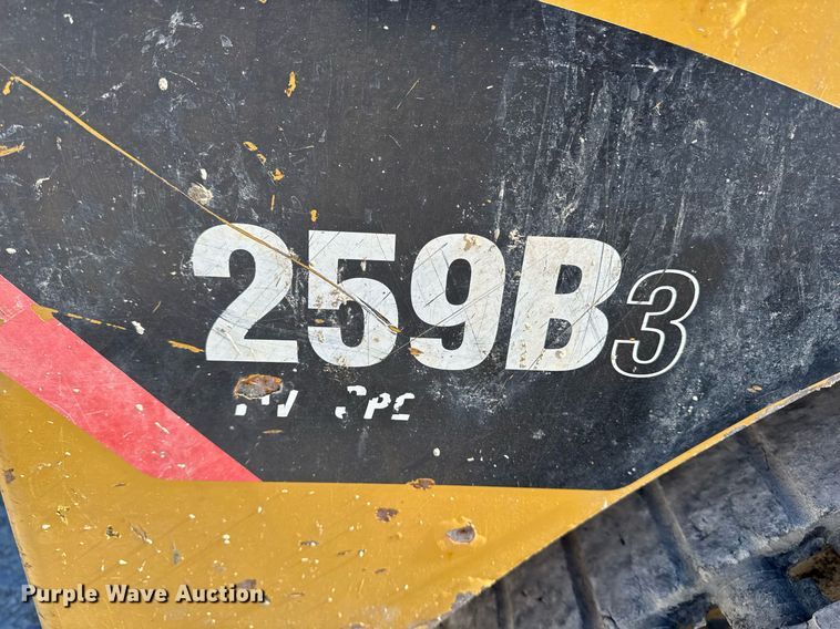 image for item DT0680 2011 Caterpillar 259B tracked skid steer loader
