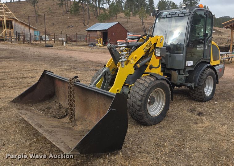 image for item DT7054 2017 Wacker Nueson WL 38 wheel loader