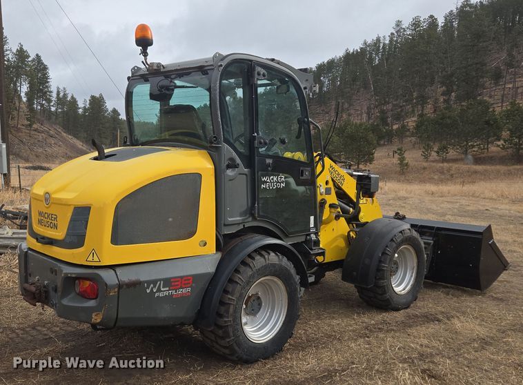 image for item DT7054 2017 Wacker Nueson WL 38 wheel loader