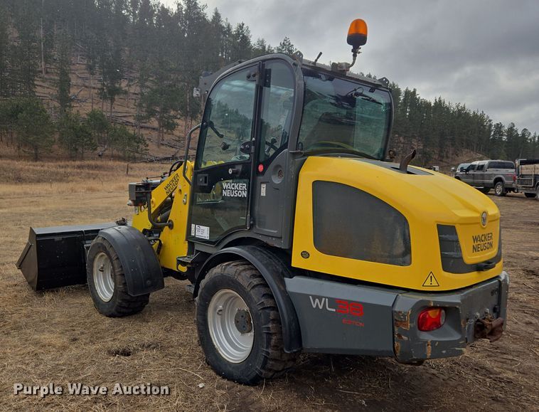 image for item DT7054 2017 Wacker Nueson WL 38 wheel loader