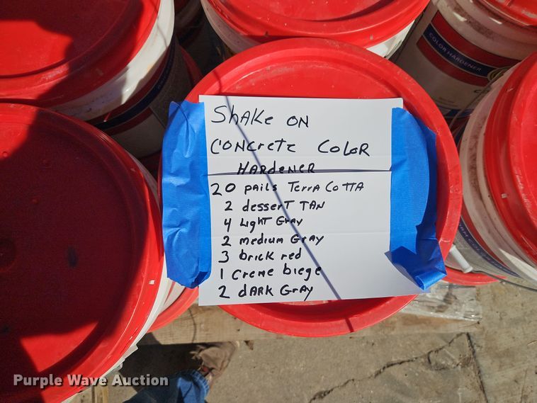 image for item DT7637 (34) Brickform concrete color hardener