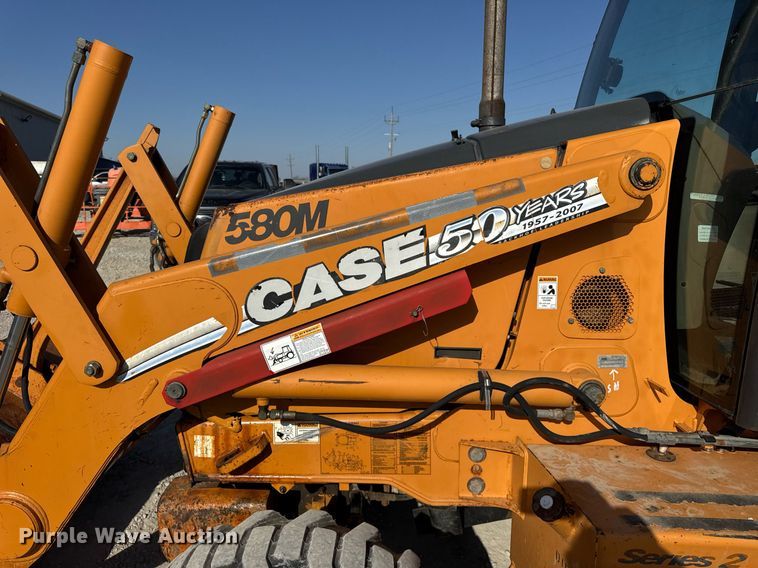 image for item DU3368 2007 Case 580M Series 2 backhoe