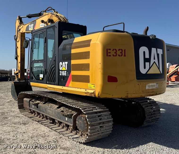 image for item DU3369 2012 Caterpillar 316EL excavator