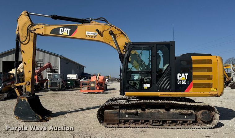 image for item DU3369 2012 Caterpillar 316EL excavator