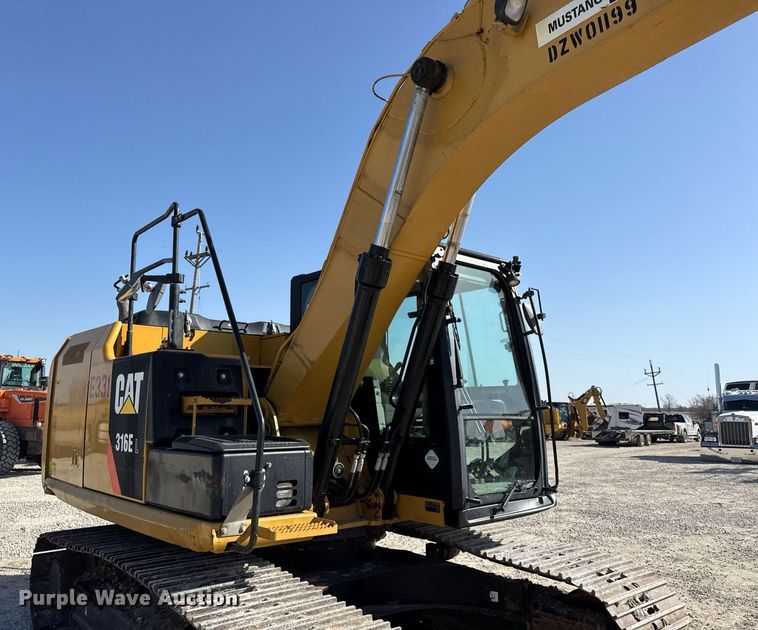 image for item DU3369 2012 Caterpillar 316EL excavator