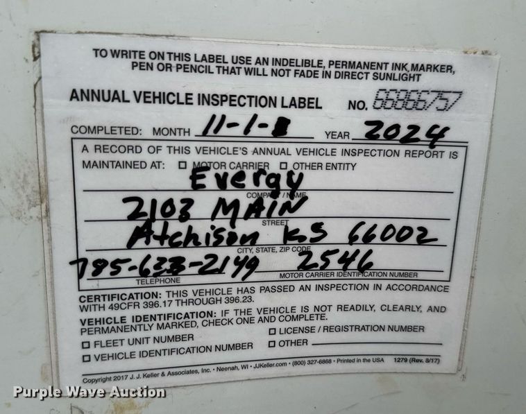 image for item DU9681 2015 Freightliner Business Class M2 crane truck