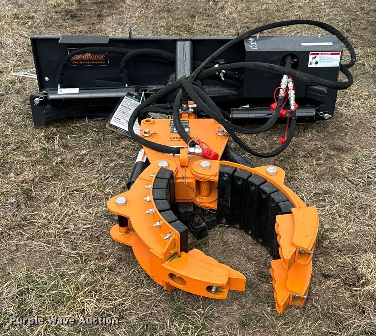 image for item DU9686 2024 LandHonor RG-11-5000G skid steer rotating grapple