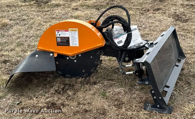 image for item DU9687 2024 Wolverine SG-13-08D skid steer stump grinder