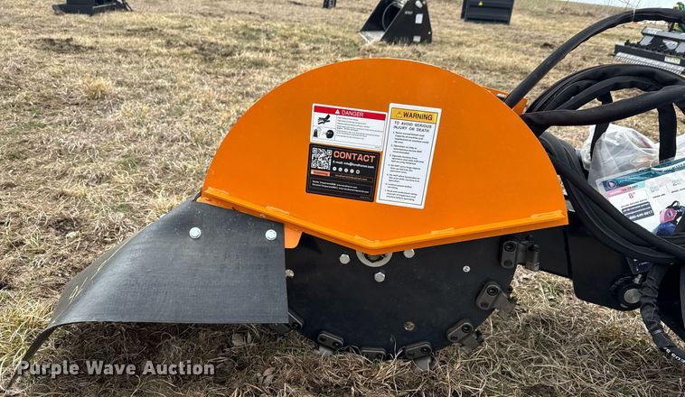 image for item DU9687 2024 Wolverine SG-13-08D skid steer stump grinder