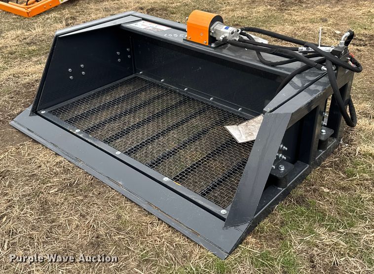 image for item DU9690 2024 Wolverine SB-12-72W skid steer screening bucket
