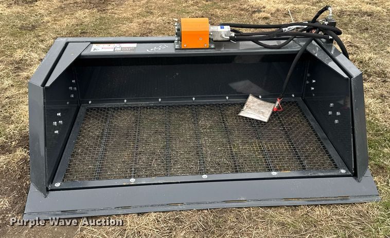 image for item DU9690 2024 Wolverine SB-12-72W skid steer screening bucket