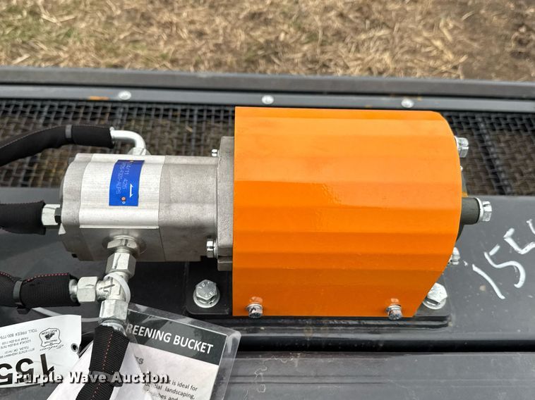 image for item DU9690 2024 Wolverine SB-12-72W skid steer screening bucket