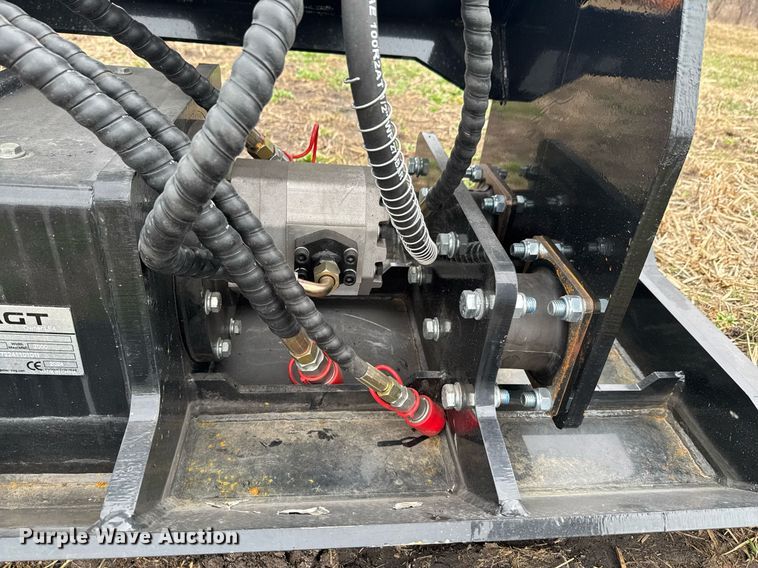 image for item DU9691 2024 AGT SSPC72 skid steer plate compactor