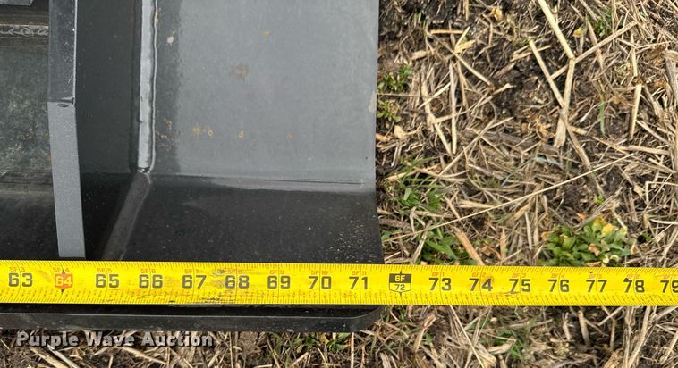 image for item DU9691 2024 AGT SSPC72 skid steer plate compactor