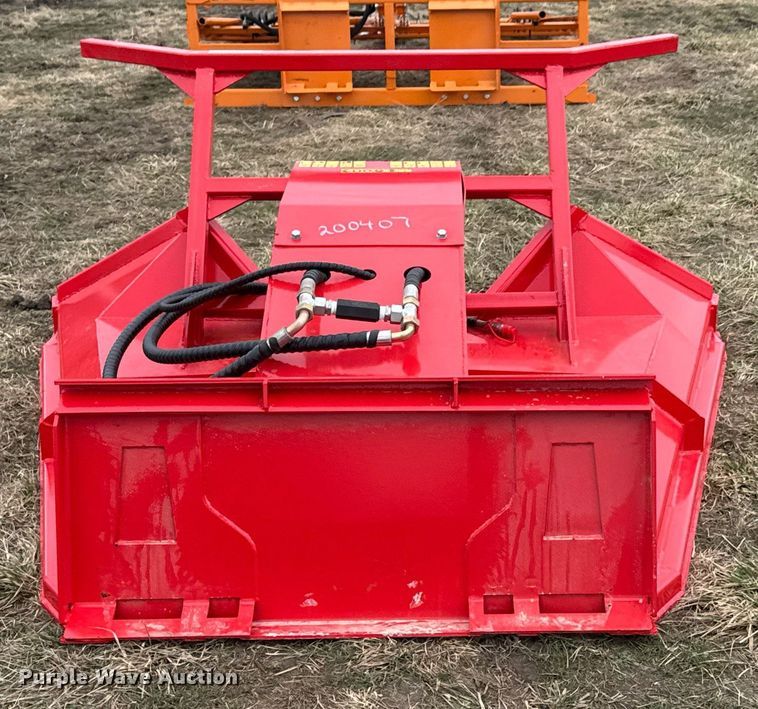 image for item DU9699 2024 TopCat SSDFM60 skid steer mulcher