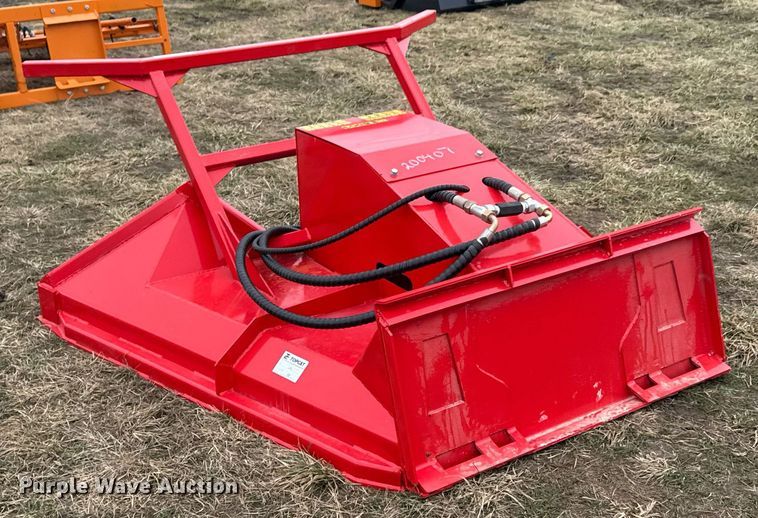 image for item DU9699 2024 TopCat SSDFM60 skid steer mulcher