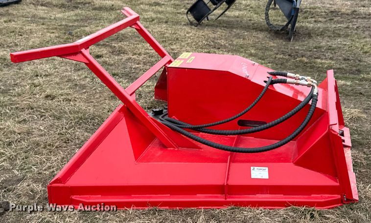 image for item DU9699 2024 TopCat SSDFM60 skid steer mulcher