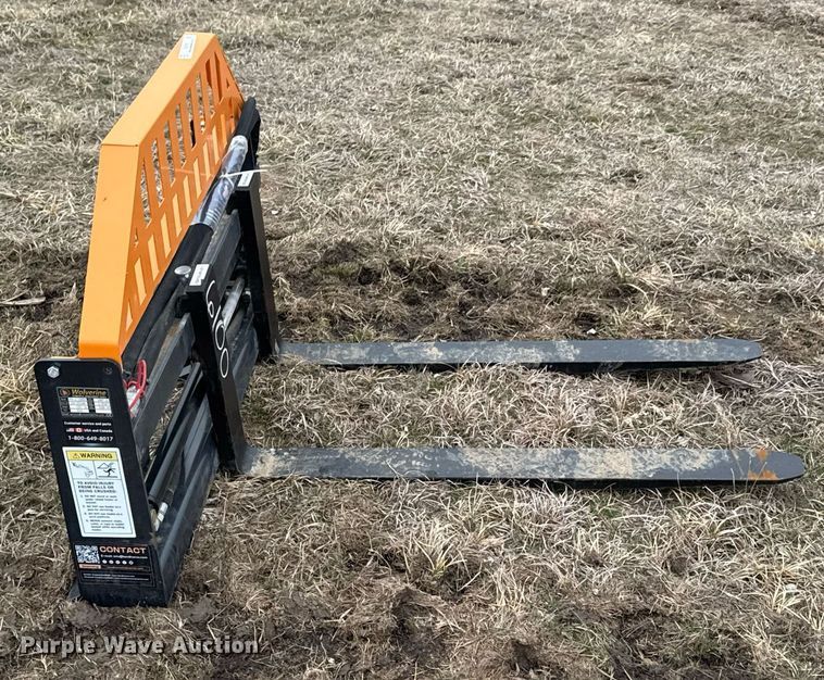 image for item DU9709 2024 Wolverine PFA-11-3300G skid steer forks