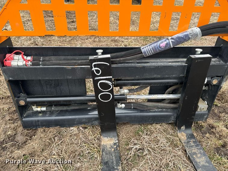 image for item DU9709 2024 Wolverine PFA-11-3300G skid steer forks