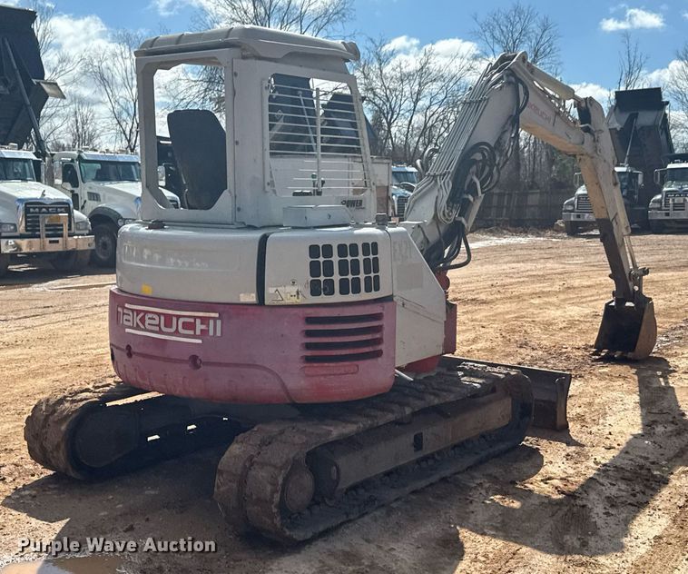 image for item DU9724 2012 Takeuchi TB153FR mini excavator