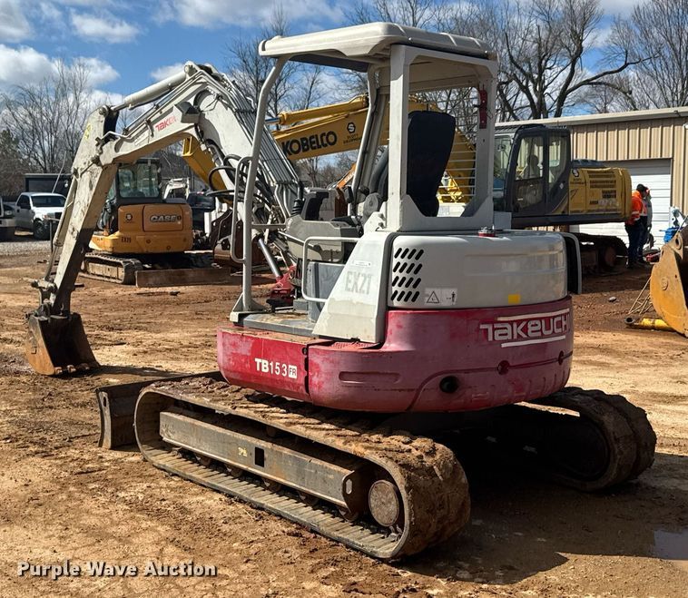 image for item DU9724 2012 Takeuchi TB153FR mini excavator