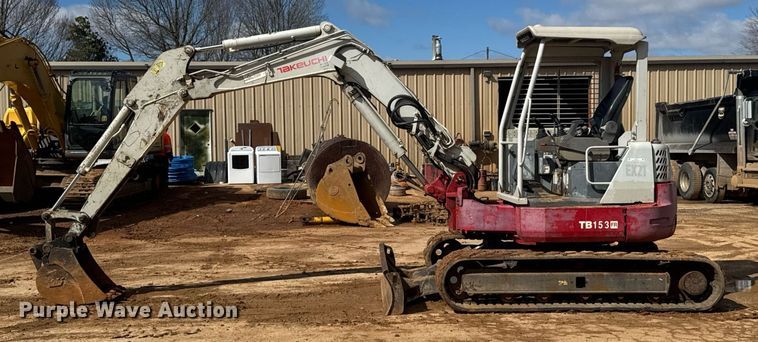 image for item DU9724 2012 Takeuchi TB153FR mini excavator