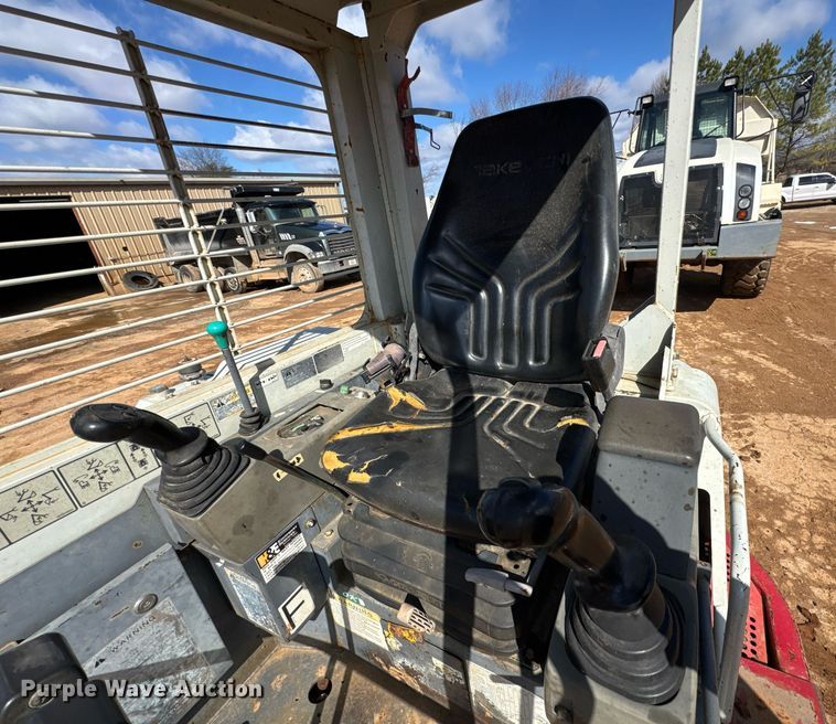 image for item DU9724 2012 Takeuchi TB153FR mini excavator