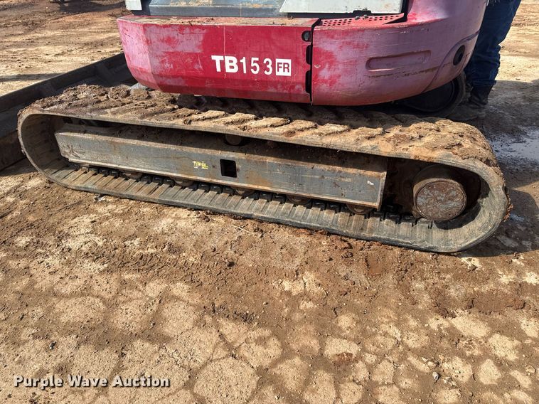 image for item DU9724 2012 Takeuchi TB153FR mini excavator