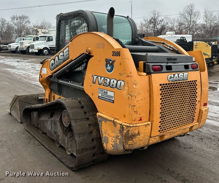 image for item DV0627 2014 Case TV380 tracked skid steer loader