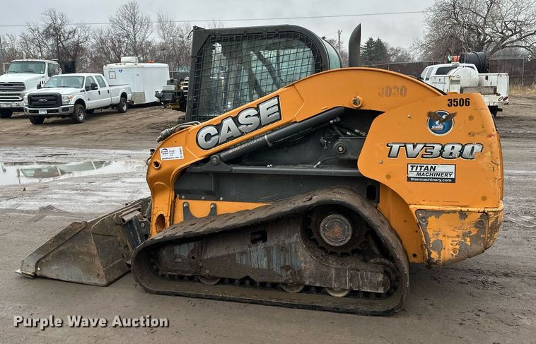 image for item DV0627 2014 Case TV380 tracked skid steer loader