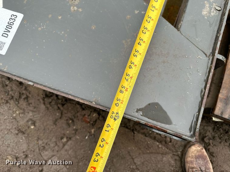 image for item DV0633 Spartan  skid steer concrete bucket