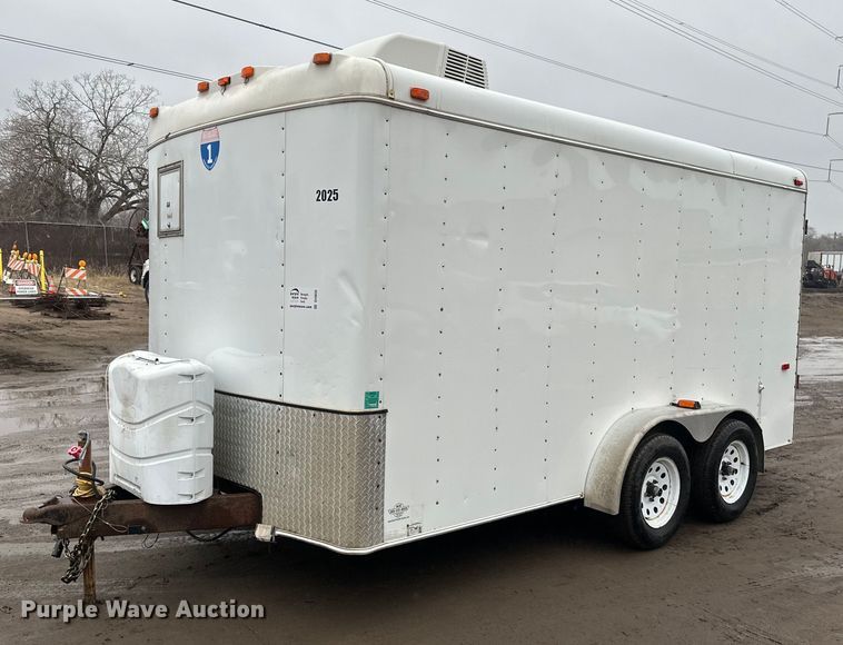 image for item DV0635 2013 Interstate 1714TA2 fiber optic splicing trailer