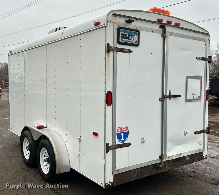 image for item DV0635 2013 Interstate 1714TA2 fiber optic splicing trailer