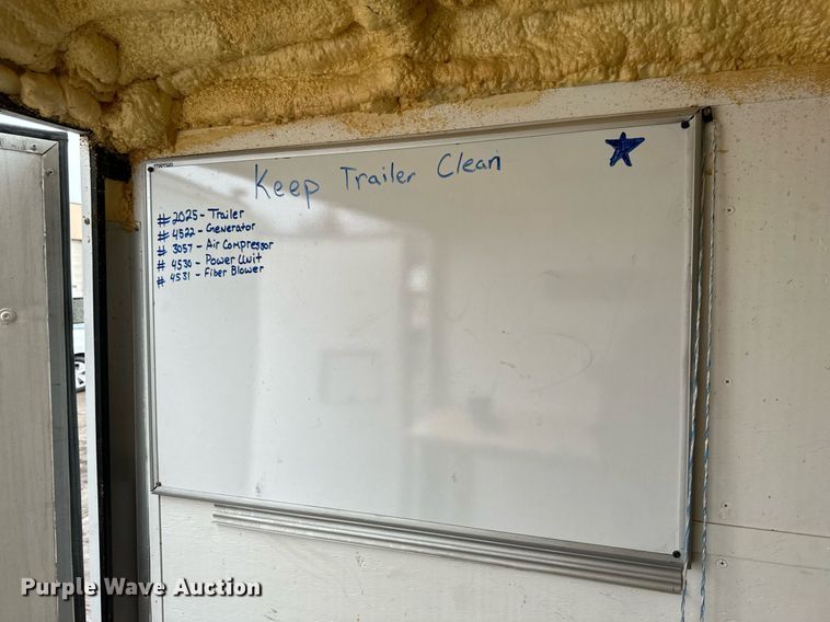 image for item DV0635 2013 Interstate 1714TA2 fiber optic splicing trailer