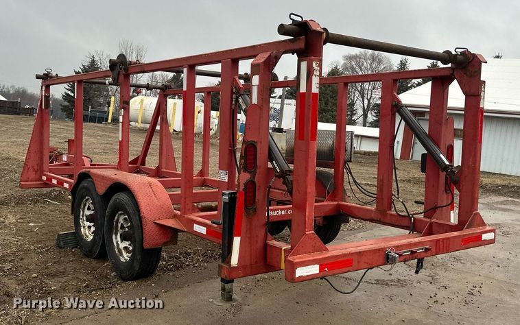 image for item DV0637 2013 JTC JTC-1600 reel trailer