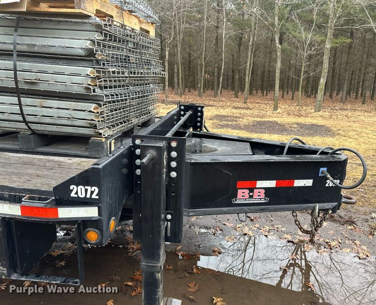 image for item DV0638 2017 Behnke Flatbed Trailer  equipment trailer