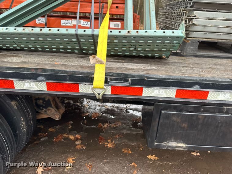 image for item DV0638 2017 Behnke Flatbed Trailer  equipment trailer