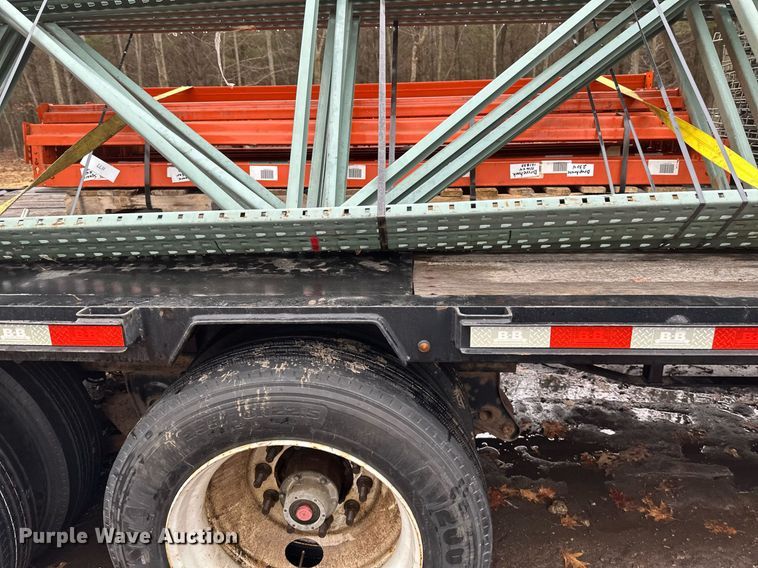 image for item DV0638 2017 Behnke Flatbed Trailer  equipment trailer