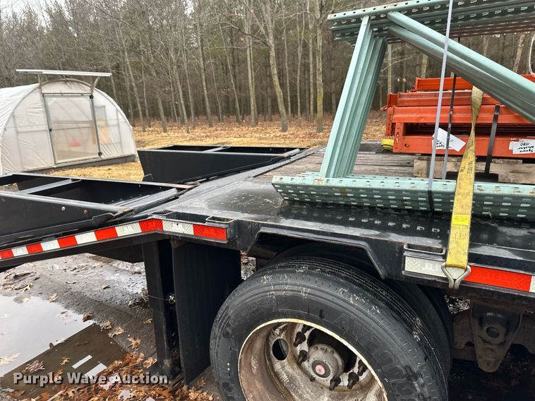 image for item DV0638 2017 Behnke Flatbed Trailer  equipment trailer