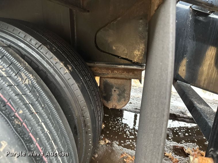 image for item DV0638 2017 Behnke Flatbed Trailer  equipment trailer