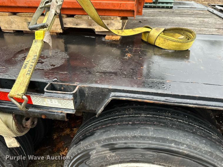 image for item DV0638 2017 Behnke Flatbed Trailer  equipment trailer