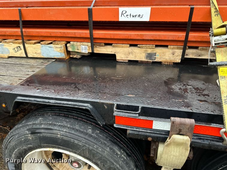 image for item DV0638 2017 Behnke Flatbed Trailer  equipment trailer