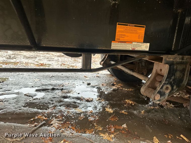 image for item DV0638 2017 Behnke Flatbed Trailer  equipment trailer