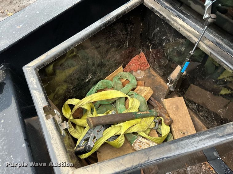 image for item DV0638 2017 Behnke Flatbed Trailer  equipment trailer